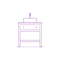 Fixtures Bathroom Vanity Ikea Hemnes Tornviken Open Single Sink Cabinet Silhouette Cutting Svg Files, Free Vectors File